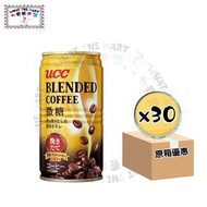UCC - 【30 件】UCC 微糖咖啡 185g x 30《平行進口》(4901201224805_30)