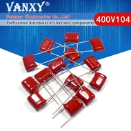 10PCS 400V104J Pitch 10mm 0.1UF 100NF 400V 104 CBB Polypropylene film capacitor electronic component