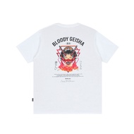 Dobujack Tshirt Bloody Geisha White Tees