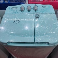 mesin cuci sharp 80mw// mesin cuci sharp 8kg 2tabung (khusus dalam
