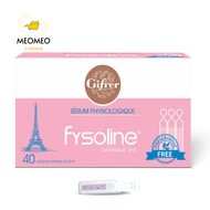*Nước muối sinh lý Fysoline Gifrer - Vệ sinh mắt mũi miệng cho bé fysoline vàng & hồng