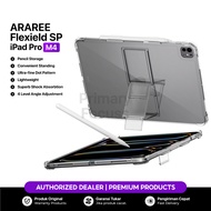 Case iPad Pro M4 13 Inch 2024 ARAREE FLEXIELD SP With Pencil Holder Clear Stand Kickstand Cover