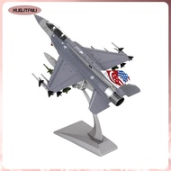 [xuqjtfnu] 1/72 Scale F16D Fighter Falcon Diecast Fighter Jet Toy  Model