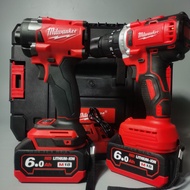 Milwaukee Milwaukee Dual Unit Impact Driver Electric Drill Electric Driver Impact Drill Lithium Elec