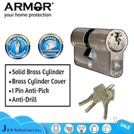 APC-AD60MM Armor Euro Profile Cylinder Double Key 60mm / Double Key / 60mm Double Key