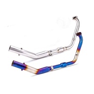 Elbow Pipe For  R15M R15V4 MT-15 with O2 sensor Connect to 51MM/2" I.D Mufflers