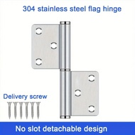 GLS (Quick delivery) 3 "4" Pvc door hinges with screw set (1 pair /2) Bisagra