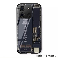 [N10] Softcase Glass Kaca Infinix Smart 7 - Case Handphone Infinix