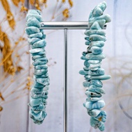 【隨型海紋石】天然拉利瑪 海藍色水晶手串手鍊/一物一拍