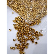 5mm gold and silver beads 450gm