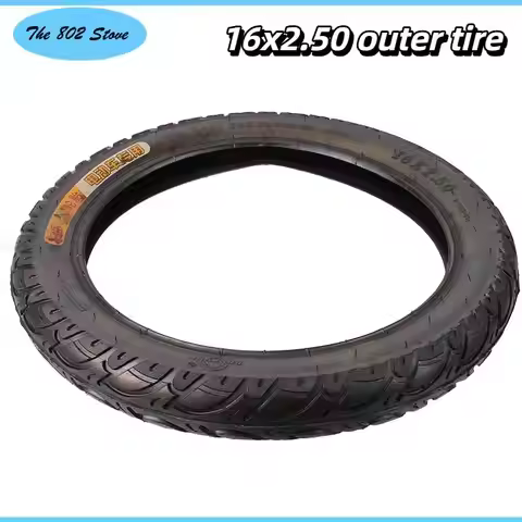 16 Inch Butyl Rubber outer tire 16x2.50 16x2.5 for Electric Scooter E-bike Bike Cycling outer tire R