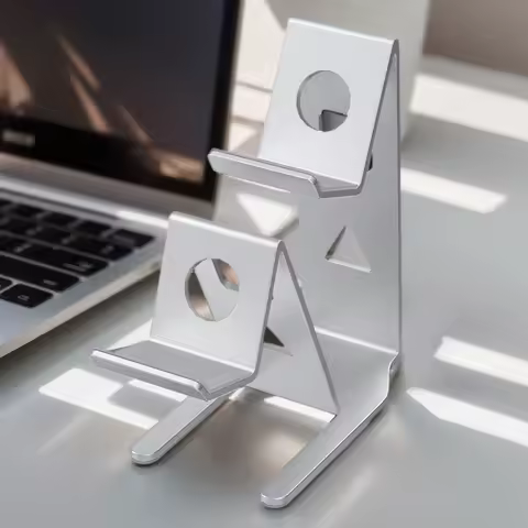 Dual Game Controller Stand Holder Space Saving Gamepad Rack Stand Stable Desktop Stand for Switch/PS