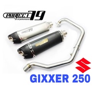 Project79 Exhaust Suzuki GIXXER250 StainlessSteel Tabung Muffler GIXXER 250 SF Ekzos QPM36 GIXXER250