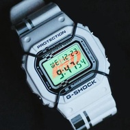 G Shock Initial D Dw5600 Initial D G shock Petak White Jam tangan lelaki men watch Digital G shock W