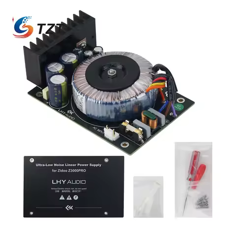 TZT LPS-Z3000PRO Linear Power Supply Module DIY Low Ripple Noise DC Power Board for ZIDOO Z3000PRO A
