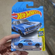 Hot wheels 67 chevelle ss 396 restock miniature toy display