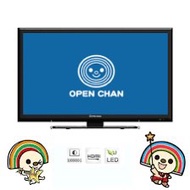 OPEN CHAN 鴻海 infocus 24吋 液晶電視 電視 顯示器 open小將