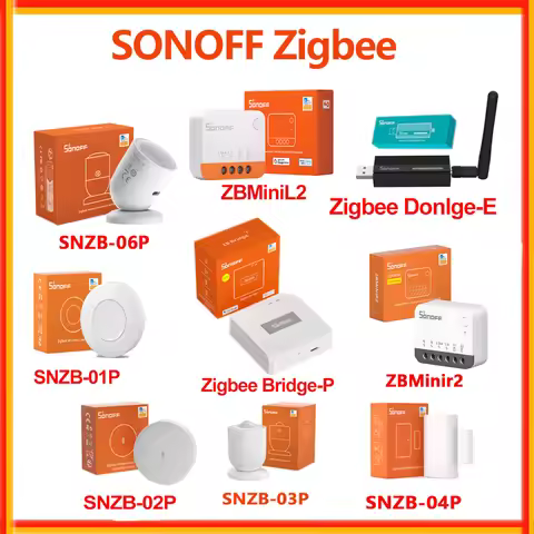 SONOFF Zigbee Bridge PRO ZBBridge Dongle-E SNZB01P SNZB02P SNZB03P SNZB04P SNZB06P Sensor ZBmini L2 