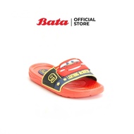 *Best Seller* Bata Disney รองเท้าแตะ ลายการ์ตูน คาร์ สำหรับเด็กชาย สีแดง - 3615821 UK:13 One