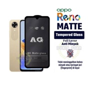 Oppo Reno 2/2F/2z/3/3 Pro/4/4F/4 Lite/4 Se/5 5G/5F/5 Lite/5z Tempered Glass Matte 9H Anti Glare