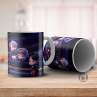 BTS Kpop Mug Glass Cool Korean Group Idol V3