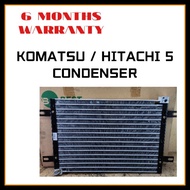 HITACHI 5 / KOMATSU AIRCOND CONDENSER
