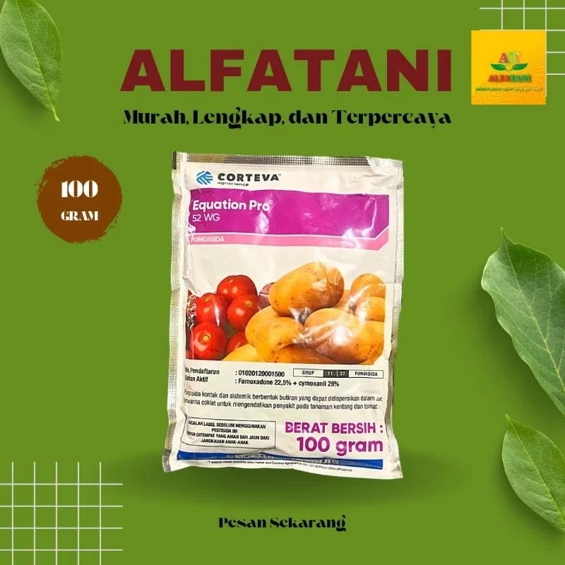 Fungisida Equation Pro 52WG 100gram