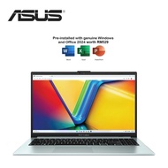 Asus VivoBook Go 15 E1504F-ANJ872WMS 15.6'' FHD Laptop Grey Green