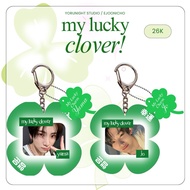[READY] &TEAM ANDTEAM My Lucky Clover Keychain Keyring Custom Kpop Keychain