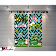 BANNER HIASAN KELAS - BUNTING PINTU KELAS