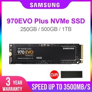 Samsung SSD 970 EVO Plus 250GB 500GB 1TB  NVMe M.2 2280 NVMe Internal SSD Solid State Hard Disk SSD PCIe 3.0 x4, NVMe 1.3 laptop 250GB