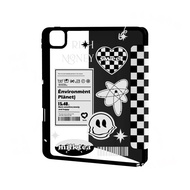 Hard Casing Acrylic Chess Pattern Case Compatible with Apple IPad10th Mini6 IPad 5 6 7 8 9 Air3 Air4 Air5 10.9" IPad10.2" Pro11 Pro12.9 2018 2020 2021 Leahter Cover