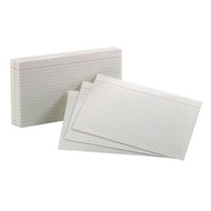 Repack White Index Card 5x8 | 10pcs