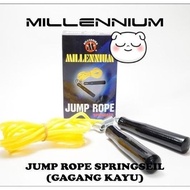 Trend Roduct Jump Rope - Skiping Gagang Kayu Millenium Tali Pvc Murah