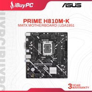 ASUS Prime H810M-K mATX Motherboard | Intel LGA1851