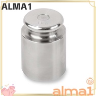 ALMA 1000 g Calibration Weight, Silver Stainless Steel Scale Calibration Weight, High Quality 1KG Hi