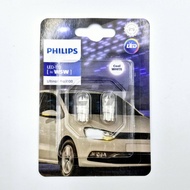 PHILIPS LED ขั้ว T10 W5W หลอดไฟหรี่ ไฟส่องป้ายทะเบียน LED PHILIPS ULTINON PRO3100 COOL แสงสีขาว WHIT