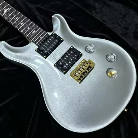 Costom New Sliver prs Electric Guitar Gold hardware Electric Guitar-themed Gift Free Shipping