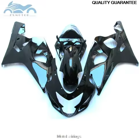 Motorcycle Fairing for SUZUKI GSXR 600 750 2004 2005 fairings kit 04 05 GSXR 750 GSXR600 K4 K5 black