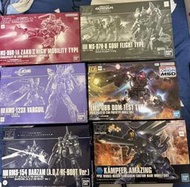 HGBF 創鬥者 驚異肯普法 HG 古夫飛行型 高機動型薩克 夏亞 巴薩姆AOZ 德姆 實驗 試驗 巴爾基爾 沙薩比原型