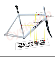 Stiker Sepeda Fixie Dolan Sticker Sepeda Dolan Sepeda Fixie dan MTB Dolan 1 Set