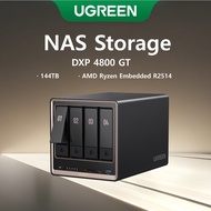 UGREEN NASync DXP4800 GT 4-Bay NAS Storage, Dual 10GbE LAN, AMD Ryzen Embedded R2514 CPU, 8GB RAM, E