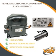 R290A - NE2168CU COMPRESSOR DONPER REFRIGERATORS & FREEZERS