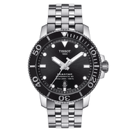 Tissot Seastar 1000 Powermatic 80 Men's Watch with Stainless Steel Strap - T1204071105100