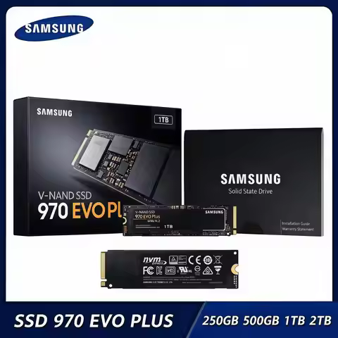 SAMSUNG 970 EVO Plus 500GB 1TB NVMe M.2 2280 Internal Solid State Drive HDD Hard Disk for Laptop Des