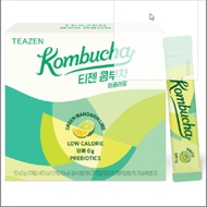 TEAZEN Kombucha Green Tangerine & Lime — Zesty Refresh for Your Daily Wellness