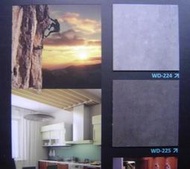 美的磚家~-工業風 塗佈陶瓷紗氧化鋁水泥板 更耐磨!塑膠地磚塑膠地板~大尺寸60cmx60cmx2mm每坪850