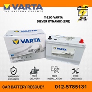 [ Installation Provided ] T110 / T-110 EFB / 145D31L Varta Silver Dynamic EFB Car Battery | cx5 lexu