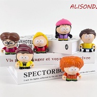 ALISONDZ 6Pcs/Set South Park Figure Toy, The Stick of Truth Stan Marsh South Park Anime Figure, Kenn