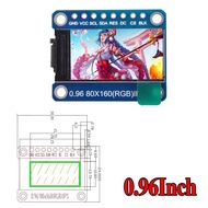 TFT Display 0.96inch IPS 7P SPI HD 65K Full Color LCD Module ST7735 Drive IC 80*160